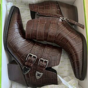 Sam Edelman Windsor Western Boots size 8 brand new